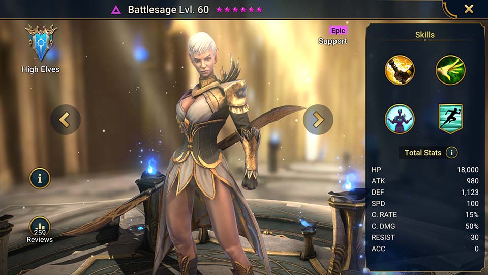 Battlesage's information on skills, equipment, and mastery build for dungeon campaign, clan boss, and arena.  