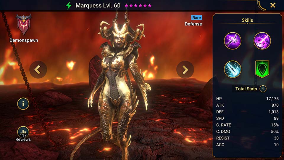 Marquess's information on skills, equipment, and mastery build for dungeon campaign, clan boss, and arena.  