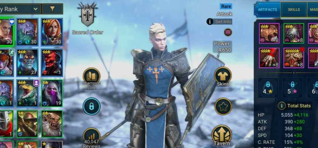 Raid Shadow Legends Artifacts